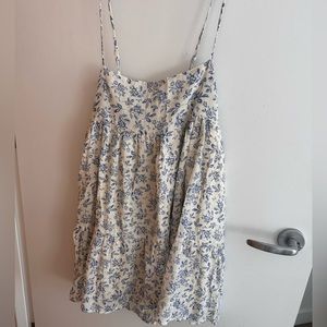 Olivaceous baby doll dress